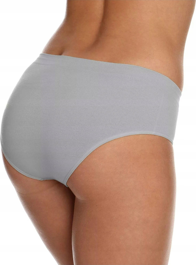 Pantallona të brendshme Brubeck HI00090A COMFORT COTTON, pa qepje, XL, gri