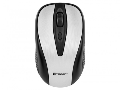 Mouse wireless Tracer Joy II RF Nano, 1600 DPI, USB, gri argjendi e zezë