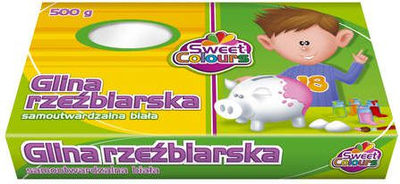 Моделирачка глина Otocki Self Hardening, сушење на воздух, бела