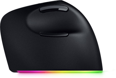 Вертикален бежичен глушец Razer Pro Click V2 Vertical, ергономски, сив