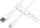 Kabllo Digitus USB-C silikoni, 0.5 m, 60 W, e bardhë