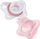 Biberon zbutës Chicco PhysioForma Mini Soft, silikon, 2 copë, rozë