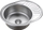 Lavaman kuzhine Steiner JIM 216, 1 koritë, inox satin, argjend