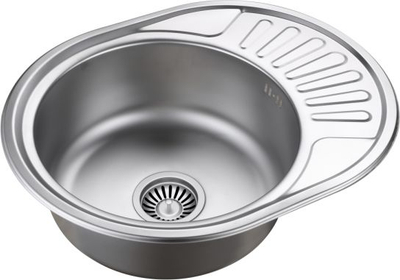 Lavaman kuzhine Steiner JIM 216, 1 koritë, inox satin, argjend