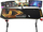 Tavolinë gaming Ultradesk Frag XXL, 160x75cm, mouse pad XXL, e zezë me të artë