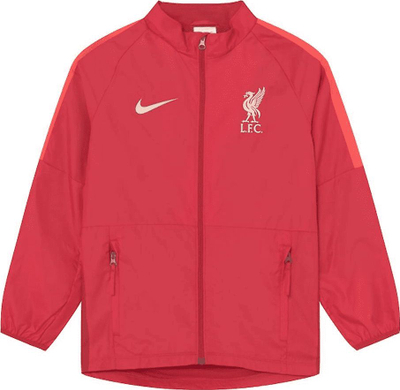 Xhaketë për fëmijë Nike Liverpool FC Repel Academy, XL, e kuqe