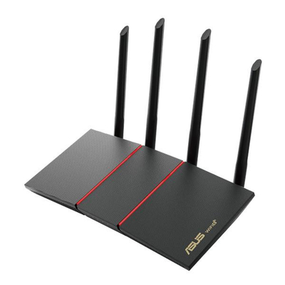 Router wireless Asus RT AX55, AX1800, Wi Fi 6, dual band