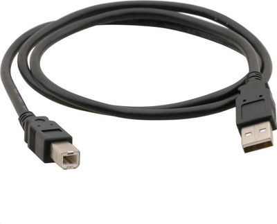 Kabllo USB C-Tech USB-A në USB-B 3m e zezë (CB-USB2AB-3-B)