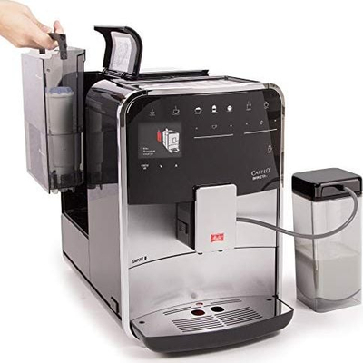 Aparat за кафе Melitta Caffeo Barista T Smart F83/1-101, 15 bar, со млин, сребрен