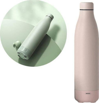 Termus me altoparlant Bluetooth Remax RB-M5, 500ml, 1000mAh, jeshil