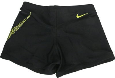 Pantallona të shkurtra sportive Nike Kids, elastike, për fëmijë, të zeza