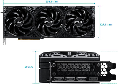 Kartelë grafike Palit GeForce RTX 5070 Ti GamingPro OC, 16GB GDDR7 DLSS4