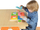 Puzzle Masterkidz Wooden Geometric,12 elemente, shumëngjyrësh