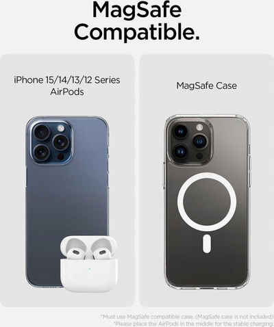 Karikues wireless Spigen ArcField PF2100, MagSafe dyfishtë, i zi