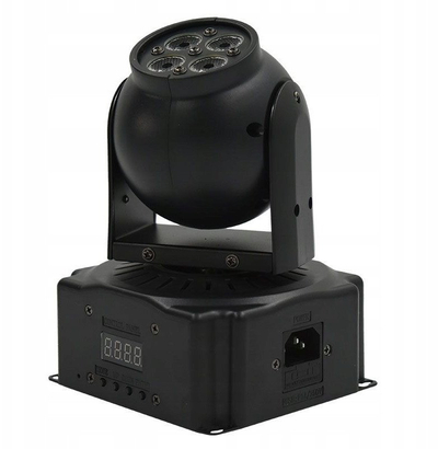 Projektor skene NN 408 Mini Wash, 4x9W LED RGB, moving head, i zi