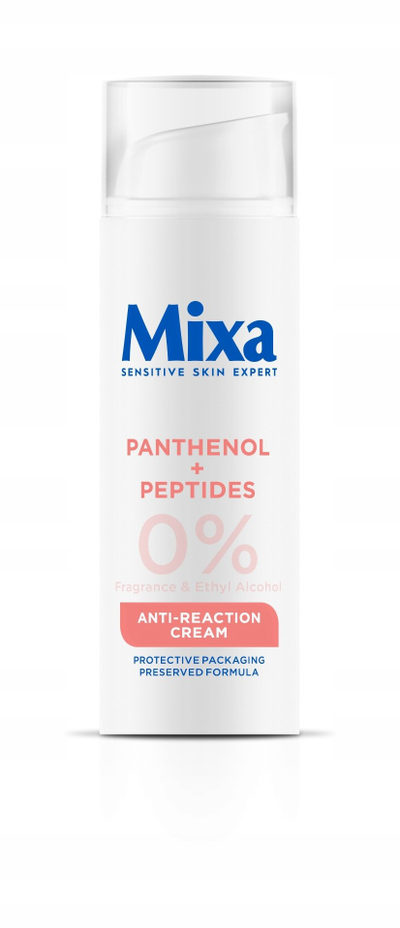 Krem fytyre Mixa Anti Reaction, krem hidratues rigjenerues kundra skuqjes, 50 ml