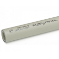 Tub polipropileni Systempol PP STABI 63 x 8.6 mm, me fibra xhami, gri