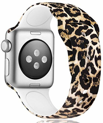 Rrip për orë të mençur 4wrist Leopard 42/44/45/49 mm