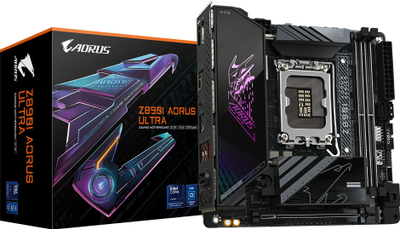 Pllakë amë Gigabyte Z890I Aorus Ultra, DDR5 8800MHz, PCIe 5.0, e zezë