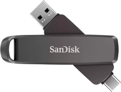 USB SanDisk SDDDE1, 2TB, USB Type A и USB Type C, црна