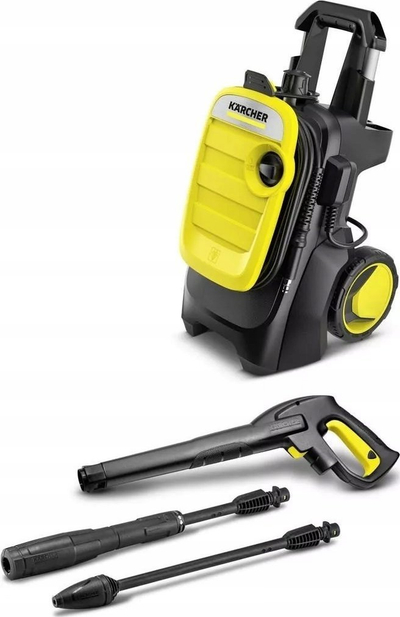 Lavatriçe presioni Kärcher K 5 Compact Home, 2100W, 145 bar, e verdhë
