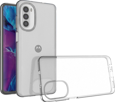 Maskë telefoni për Motorola Moto G82 / G52, xhel TPU, ultra transparente