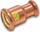 Bashkues reduktues për gaz Sanha 1102402215, 22 mm, 15 mm, metalik