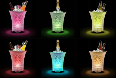Altoparlant wireless Cellularline Ice Music Bucket, portativ, i bardhë