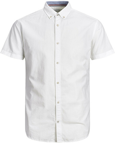 Këmishë Jack&Jones PLUS JJESUMMER Loose Fit, e bardhë