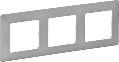 Kornizë potrofe Legrand Valena Life, trefishe, 86x228mm, alumini