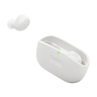 Слушалки JBL Vibe Buds 2 TWS, безжични, со ANC, бели