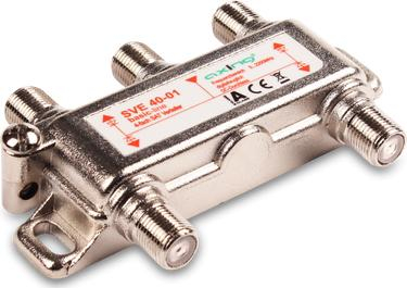 Сателитски разделник Axing SVE 40-01, 4 излези, 5-2400 MHz, сив