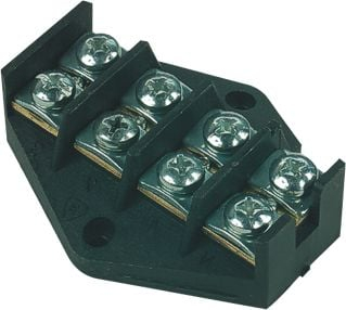 Pllakë degëzimi Elektro-Plast 0952-00, 4x4mm², 400V, e zezë