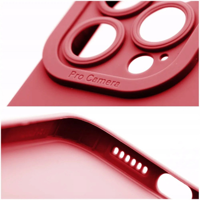 Заштитна маска Roar Luna за Samsung S25, силикон, црвена