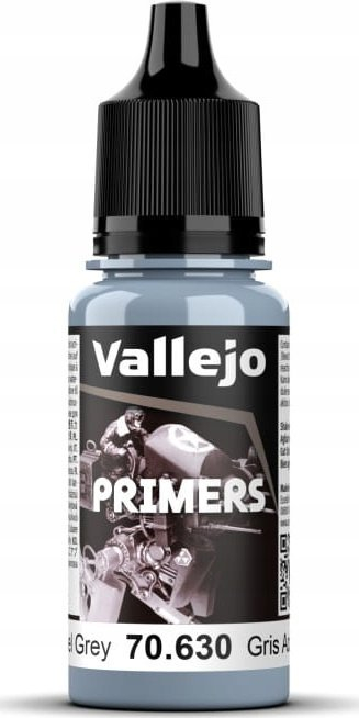 Primer akrilik Vallejo Game Air VJP70630, 18ml, steel gray