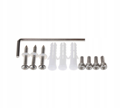 Плафонска држачка за куполна камера STG PFA13A E, алуминиум, Ø97mm, црна