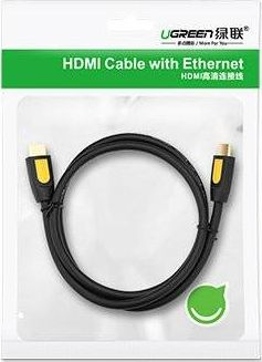 Kabllo HDMI Ugreen HD118, 1.5m, 4K 60Hz, e zezë