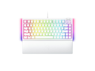 Tastierë mekanike lojrash Razer BlackWidow V4 75%, e bardhë