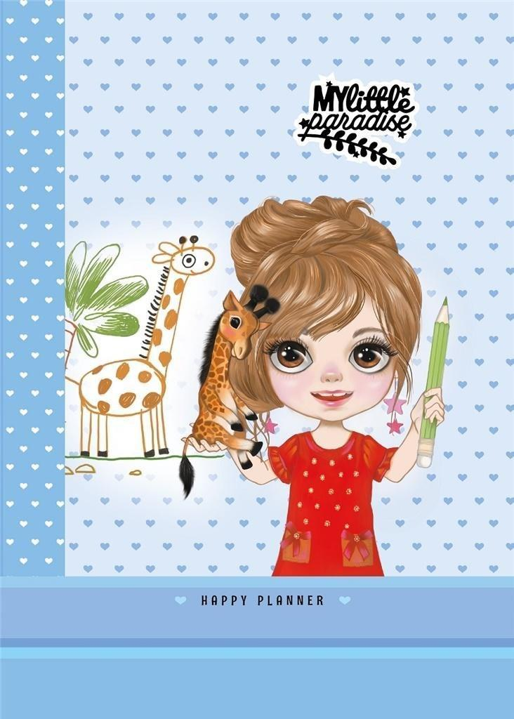 Planner për vajza For Girls, 96 faqe, 135x197mm, kapak i fortë me glitter