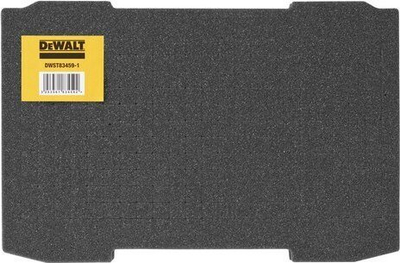 Shtresë shkumë Dewalt ToughSystem 2.0, insert mbrojtës, DWST83459-1, e zezë