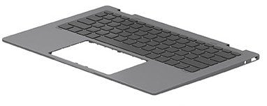 Kapak sipër dhe tastierë laptopi HP Envy x360 14", me drita, ngjyrë argjendtë