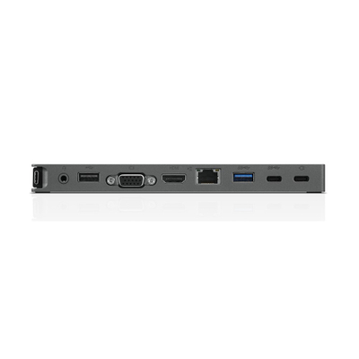 Докинг станица Lenovo USB-C Mini Dock, 4K, RJ45 гигабитен, сива Iron Gray