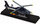 Model helikopteri Daff Airbus EC135 The Flying Bulls, shkalla 1:100, dekorativ