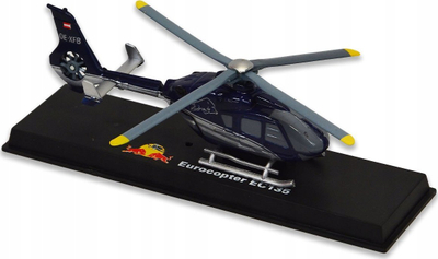 Model helikopteri Daff Airbus EC135 The Flying Bulls, shkalla 1:100, dekorativ
