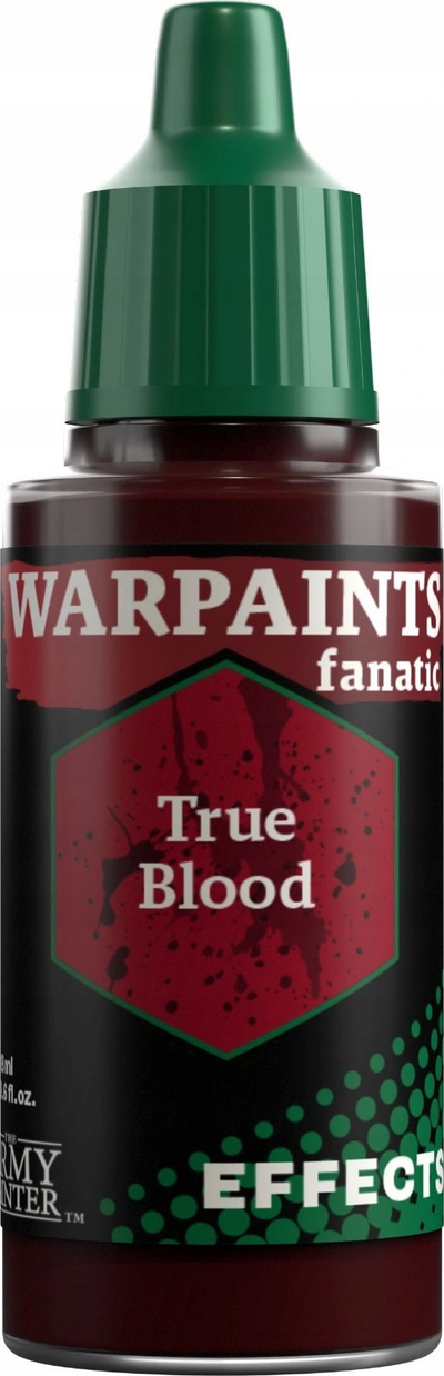 Акрилна боја The Army Painter Warpaints Fanatic Effects True Blood, 18 ml, црвена