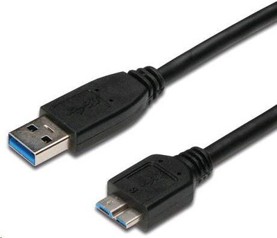 Kabllo PremiumCord USB A në Micro USB B 3.0, 5Gbps, 3m, e zezë