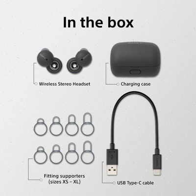 Dëgjuese Sony LinkBuds, të hirta