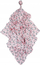 Pelenë bambuje për foshnje Bocioland Bamboo Nappy Pink Panda, 75 x 75 cm, rozë