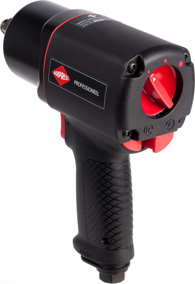 Çelës pneumatike me goditje Airpress, 1/2", e zezë / kuqe (45411)