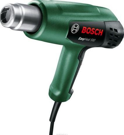 Pistoletë ngrohëse Bosch Easyheat 500, 1600 W, 550 °C, jeshile